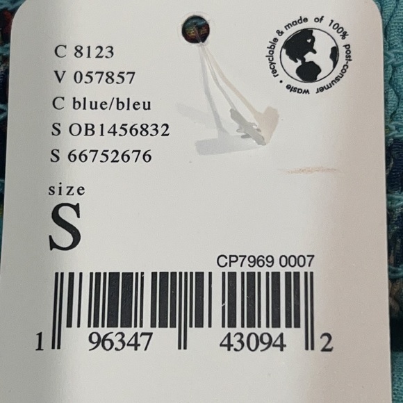 FREE People Blue Bali Citrus Skies Paisley Puff Sleeve Jumpsuit size Small - Picture 10 of 11